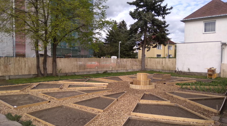 Centrum Pracovní Rehabilitace má také tréninkovou zahradu. | foto: Archiv CPR