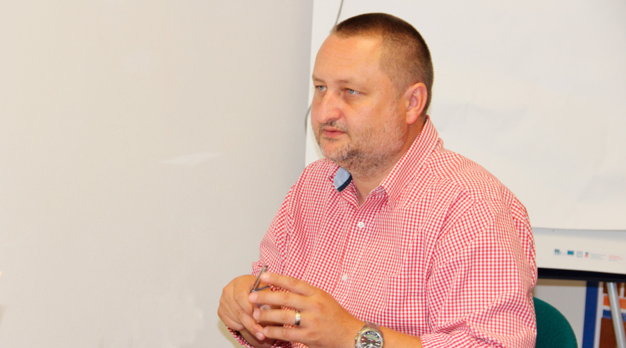 Karel Machotka je hlavním manažerem projektu Ergoprogress.